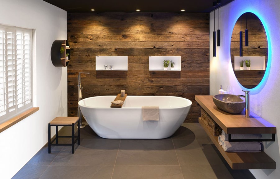 Quagga sneeuwman zacht 10x mooie badkamers in 10 badkamerstijlen | Bad & Body